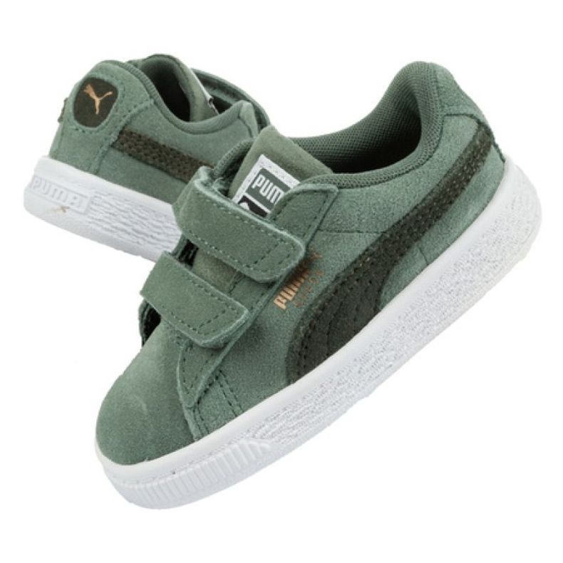 Puma Suede Classics Jr 365077 16 zapatos verde