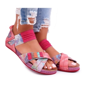 Sandalias Mujer Maciejka Rosa 03375 Piel multicolor