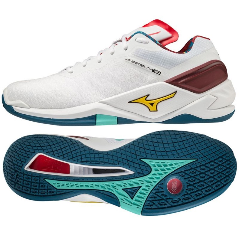 Zapatillas Mizuno Wave Stealth Neo M X1GA200048 blanco blanco Zapatillas Mizuno Wave Stealth Neo M X1GA200048 blanco blanco