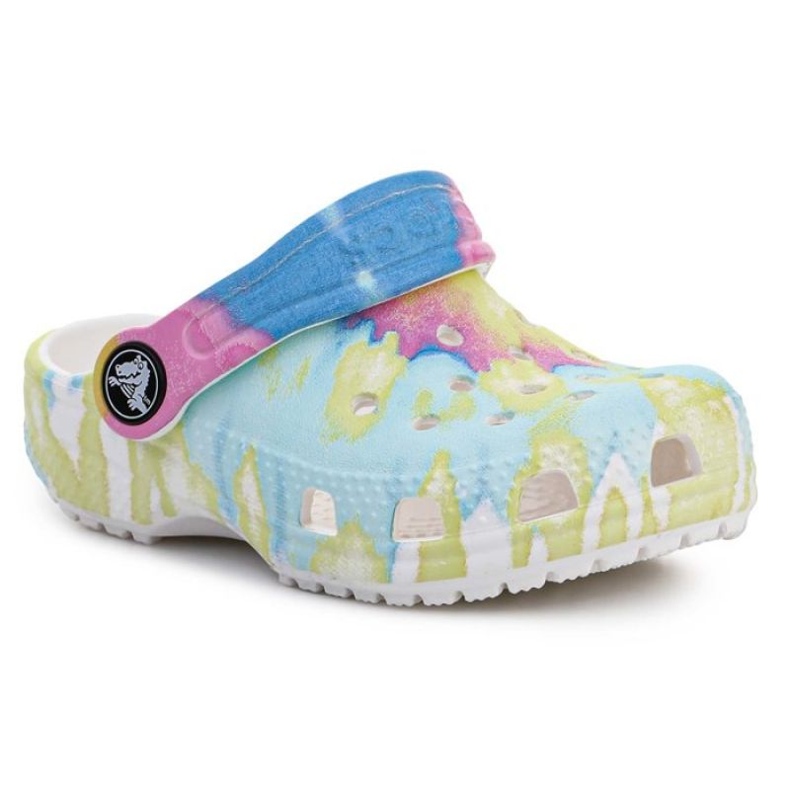 Camiseta Crocs Classic Tie Dye Graphic Niños 206994-94S multicolor