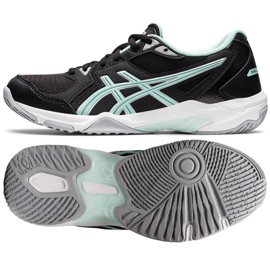 Zapatillas de voleibol Asics Gel-Rocket 10 W 1072A056 006 negro negro