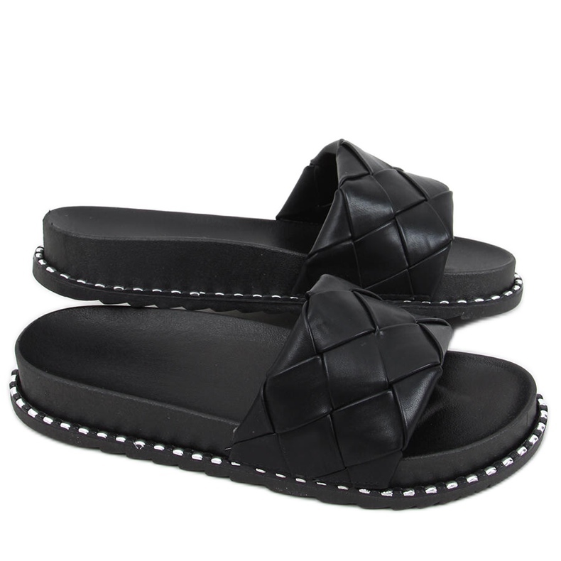 Pantuflas de mujer Sunny Black negro
