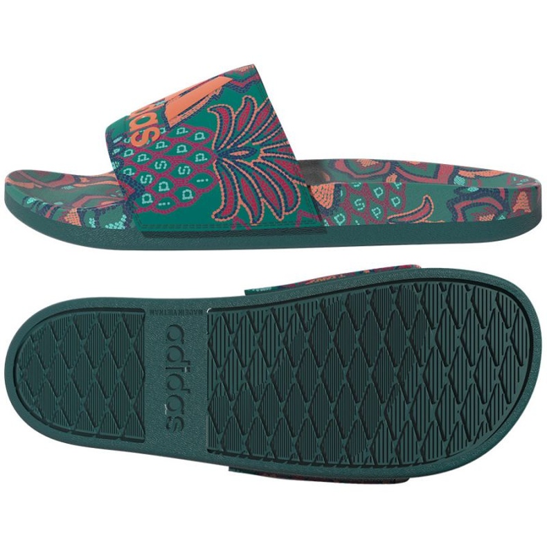 Zapatillas adidas Adilette Comfort Mujer GX4302 verde Zapatillas adidas Adilette Comfort Mujer GX4302 verde