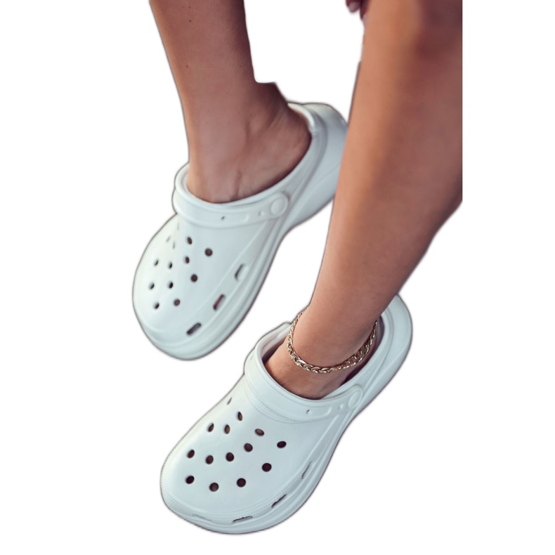 FS1 Pantuflas De Espuma Crooks' Mujer Blanco Coline FS1 Pantuflas De Espuma Crooks' Mujer Blanco Coline