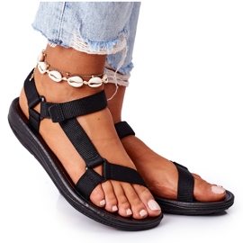 Sandalias Deportivas Mujer Negro