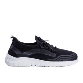Zapatillas deportivas de hombre negras Larem negro