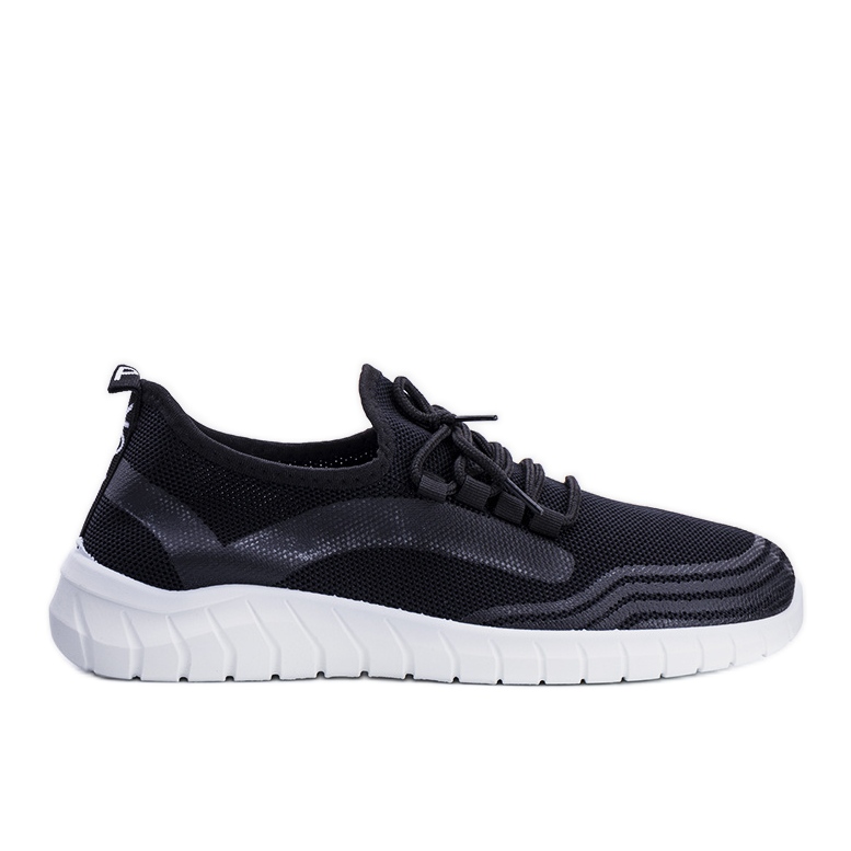 Zapatillas deportivas de hombre negras Larem negro