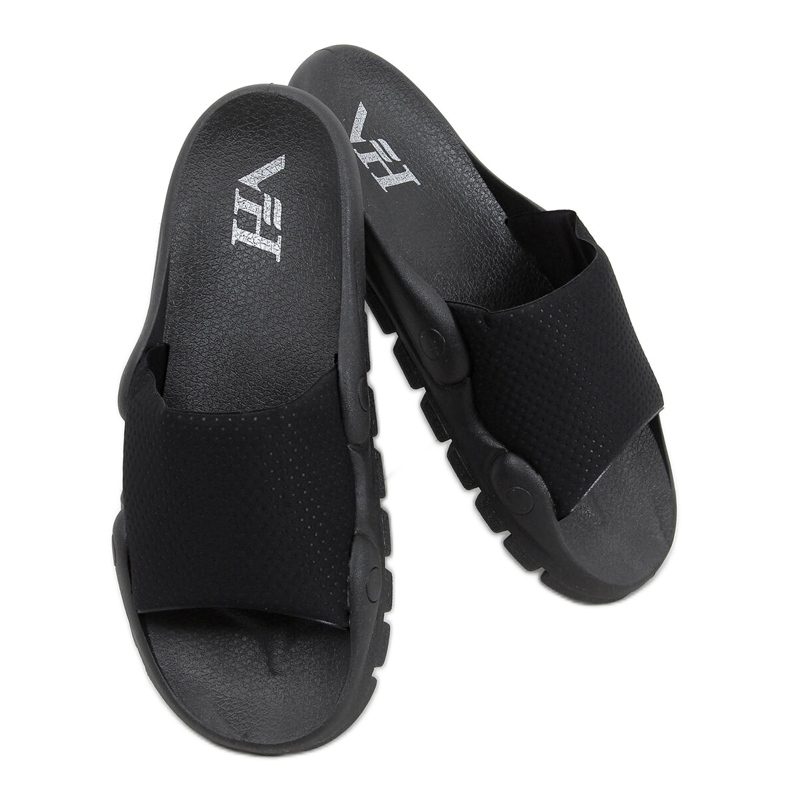 Zapatillas casa mujer Wind Negro