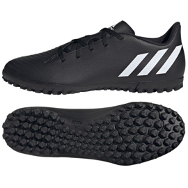 Botas de fútbol Adidas Predator Edge.4 Tf M GX0010 negro negro