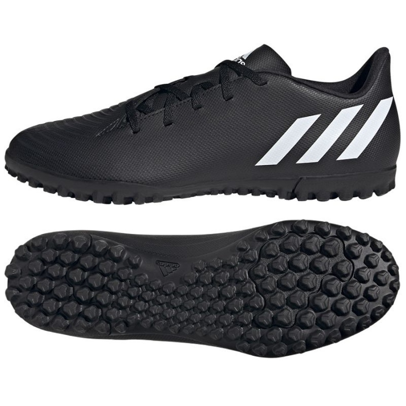 Botas de fútbol Adidas Predator Edge.4 Tf M GX0010 negro negro
