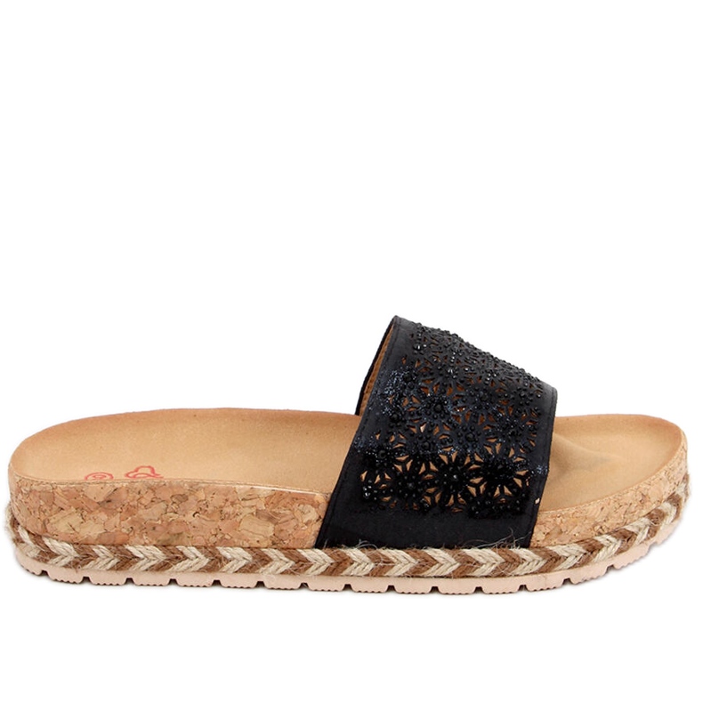 Suela de corcho Jova Black negro