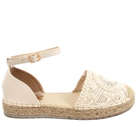 Alpargatas caladas Beige Jazmín