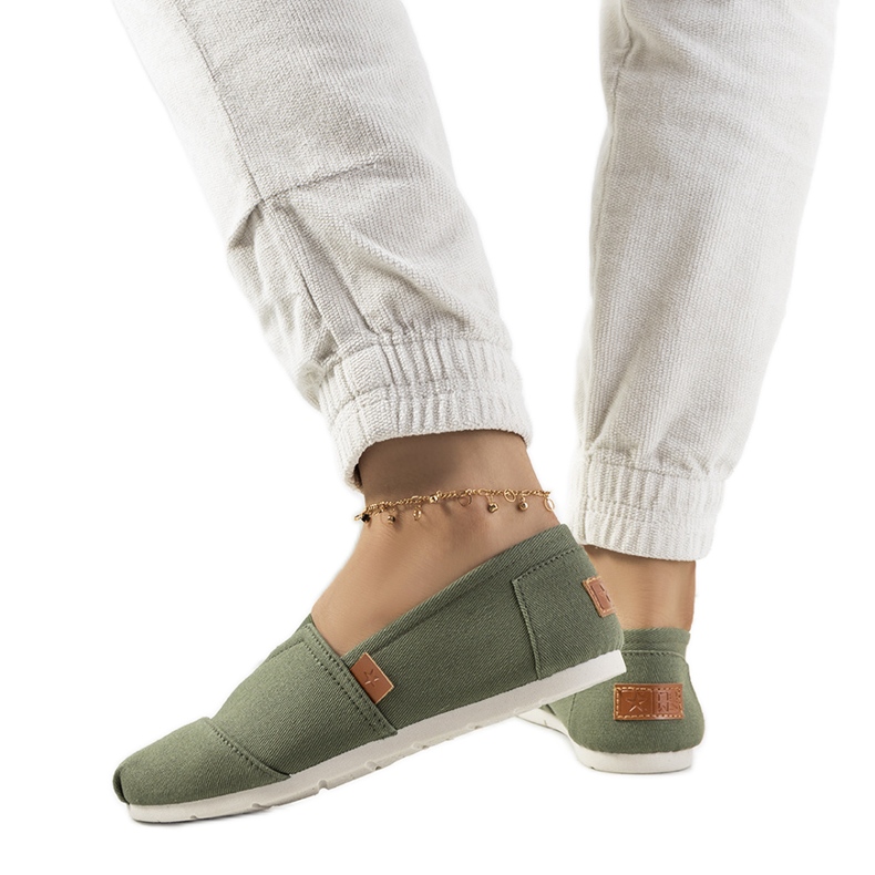 Zapatillas Basser verdes