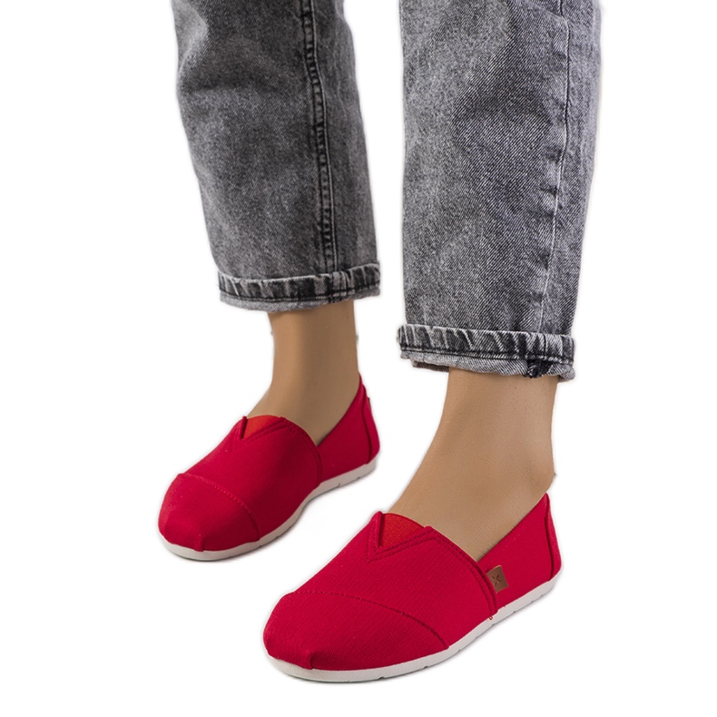 Zapatillas Basser rojas rojo