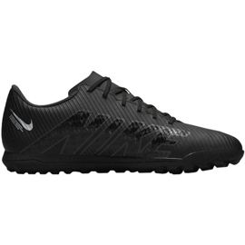 Nike Mercurial Vapor 15 Club Tf M DJ5968 001 zapatos de fútbol negro negro