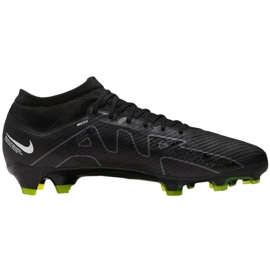 Nike Zoom Mercurial Vapor 15 Pro Fg M DJ5603 001 zapatos de fútbol negro negro