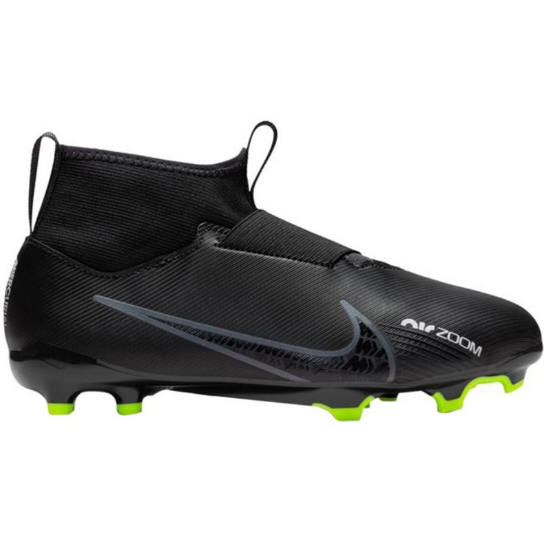 Nike Zoom Mercurial Superfly 9 Academy FG / MG Jr DJ5623 001 zapatos de fútbol negro negro Nike Zoom Mercurial Superfly 9 Academy FG / MG Jr DJ5623 001 zapatos de fútbol negro negro