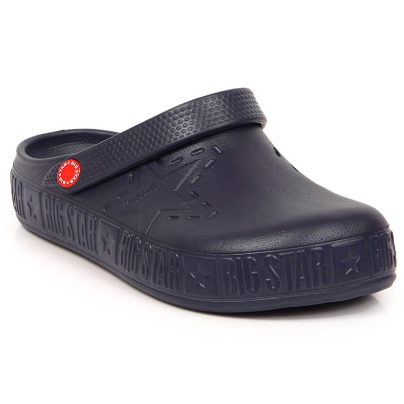 Zapatillas casa niños kroks azul marino Big Star II375002
