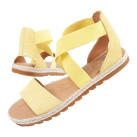 Sandalias Sorel Ella Ii Sandal NL4049-757 amarillo