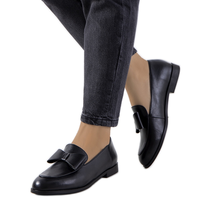Zapatos negros Hoge de mujer