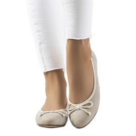 Bailarinas de mujer beige de Villers