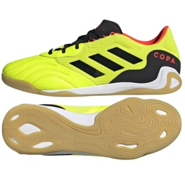 Zapatillas Adidas Copa Sense.3 In M GZ1360 negro amarillo