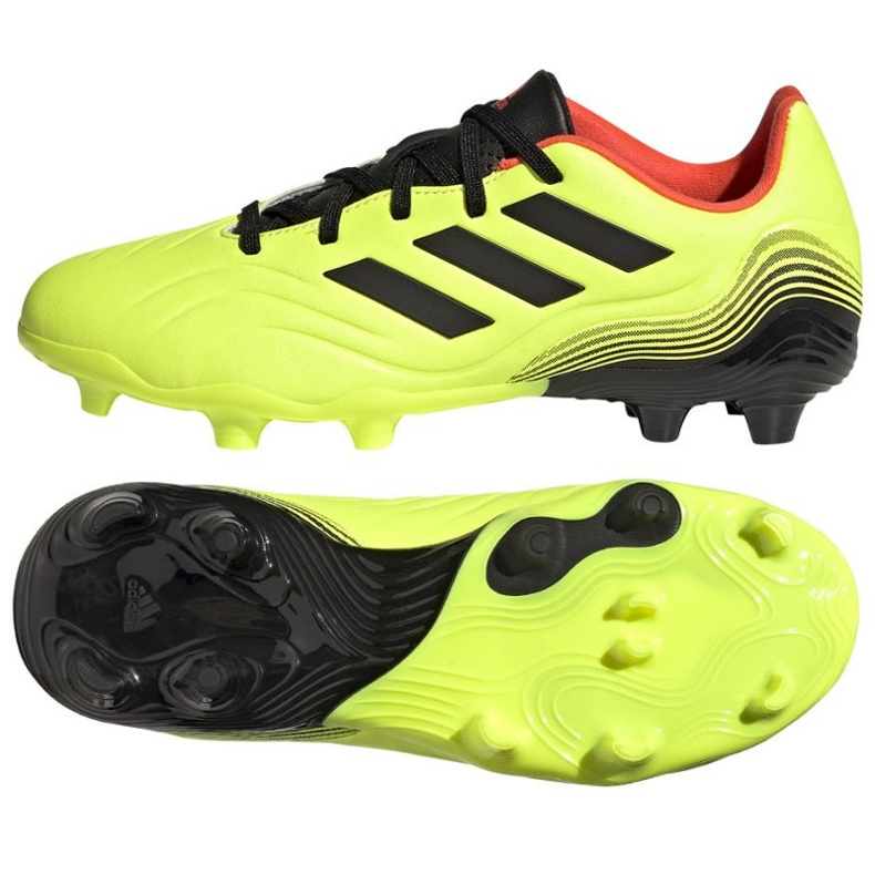 Zapatillas Adidas Copa Sense.3 FxG Jr GZ1385 amarillo amarillos