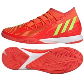 Zapatos Adidas Predator Edge.3 In GV8518 rojo