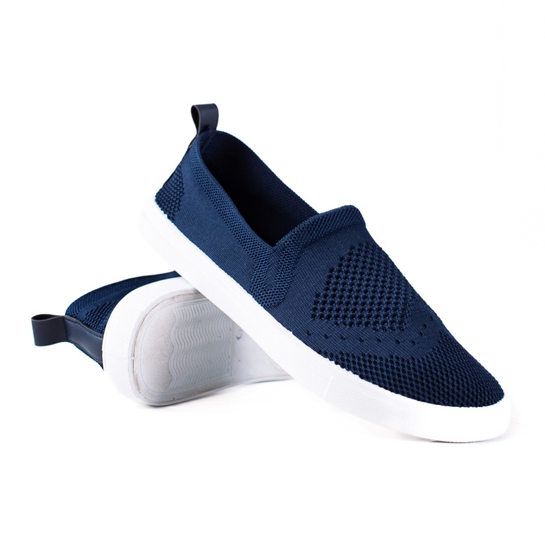 SHELOVET Slipons azul marino