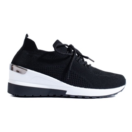 SHELOVET Zapatillas deportivas negras negro