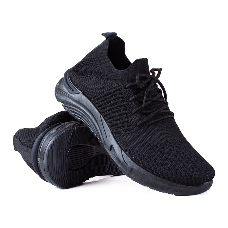 SHELOVET Zapatos deportivos negro