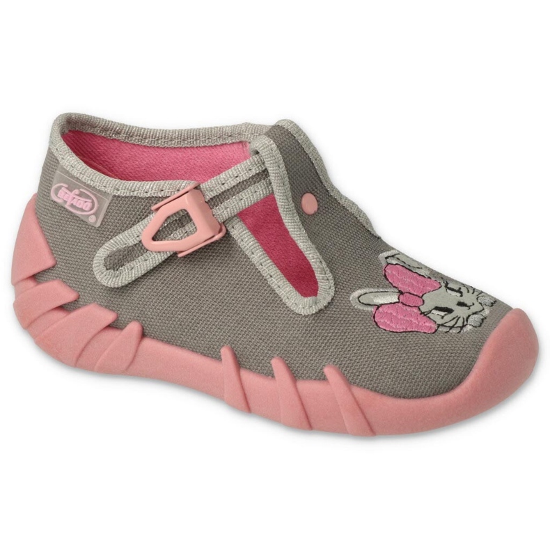 Zapatos befado niño 110P453 rosado gris