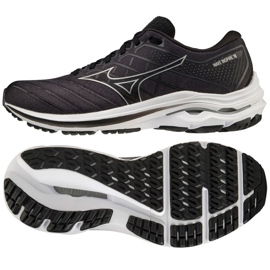 Zapatillas de running Mizuno Wave Inspire 18 M J1GC224404 negro