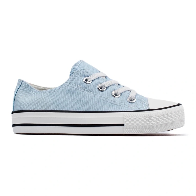 Deportivas infantiles Vico azul con elásticos