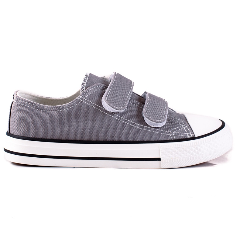 Deportivas velcros para niños Vico gris