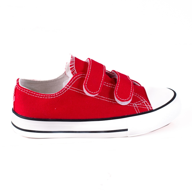 Deportivas con velcros para niños Vico rojo