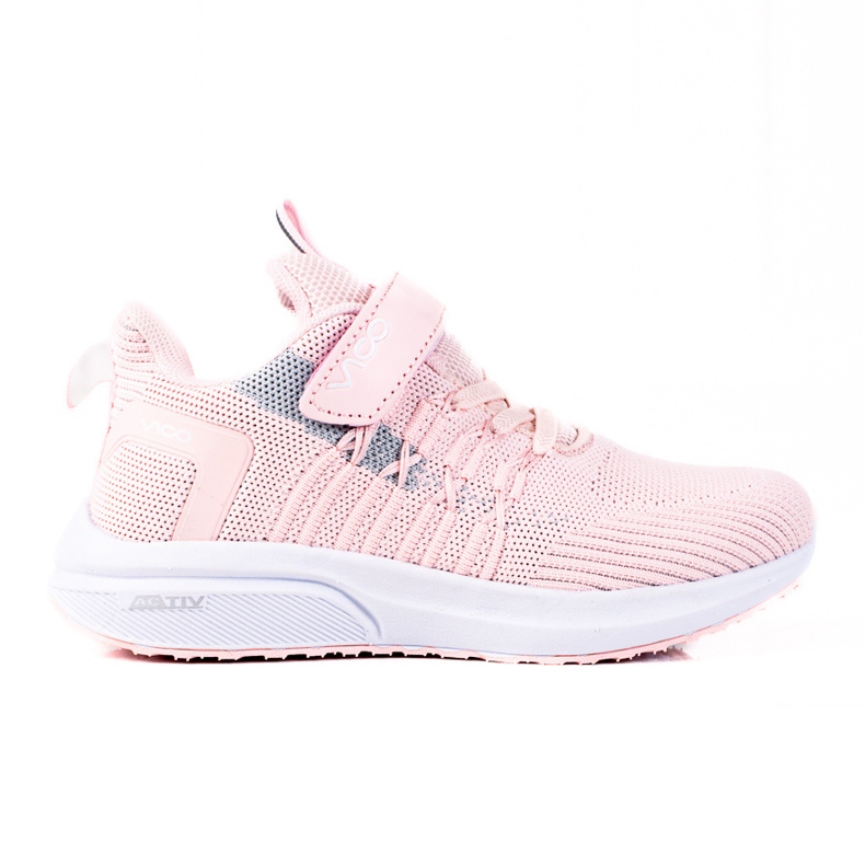 Deportivas infantiles Vico rosa claro rosado Deportivas infantiles Vico rosa claro rosado