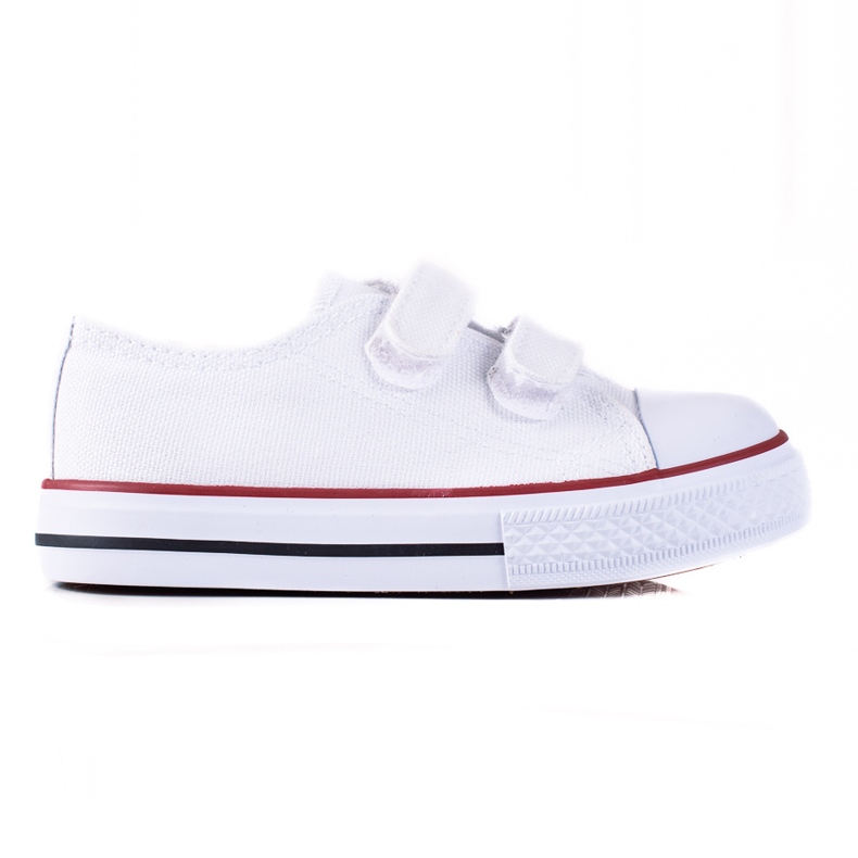 Deportivas infantiles Vico con cierre de velcro blanco Deportivas infantiles Vico con cierre de velcro blanco