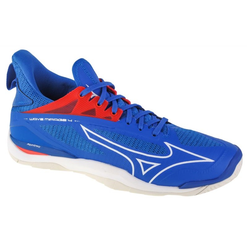 Mizuno Wave Mirage 4 M X1GA215024 zapatillas de balonmano azul Mizuno Wave Mirage 4 M X1GA215024 zapatillas de balonmano azul
