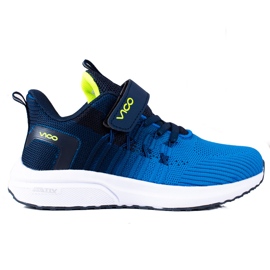 Deportivas Niños VICO Azul Marino Claro-Azul
