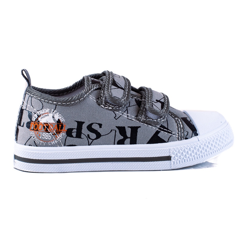 Deportivas de niño Shelovet con velcro gris