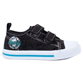 Deportivas de niño Shelovet con velcro negro