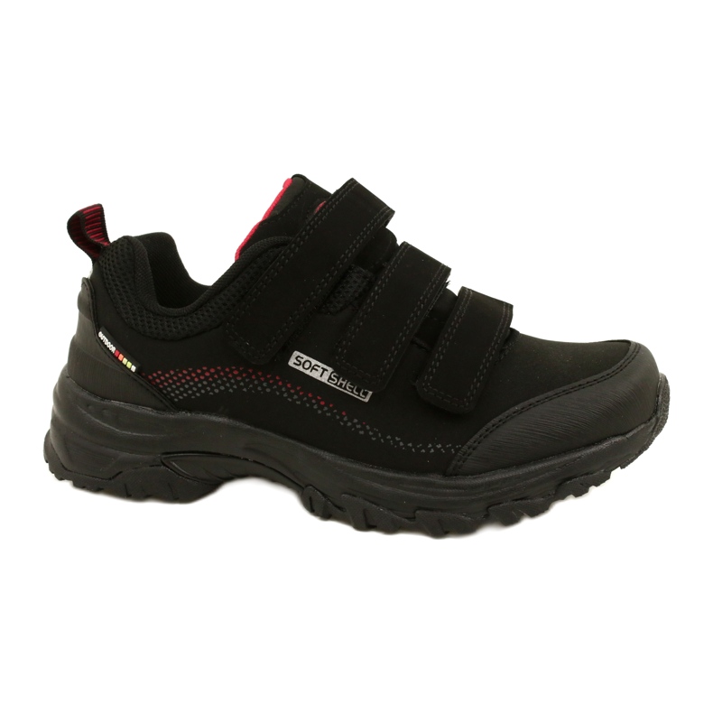 American Club Zapatillas Deportivas Softshell Velcro American WT52/22 Negro