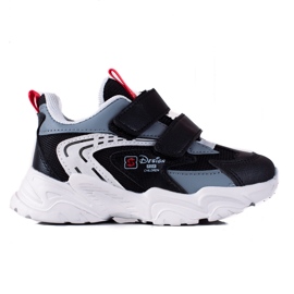 Zapatillas Shelovet para niños con suela gruesa negras negro