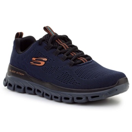 Skechers Glide Step Fastun Up M 232136-NVBK negro azul marino