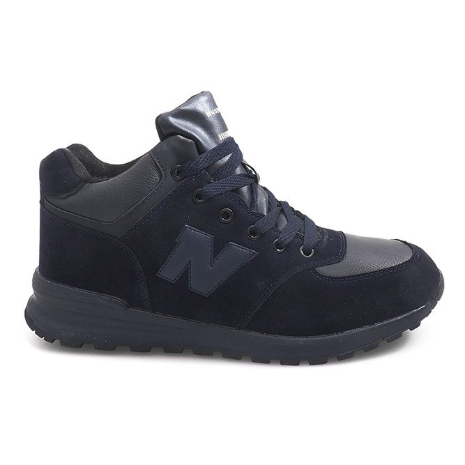 Botas de nieve cálidas H1737D Azul marino