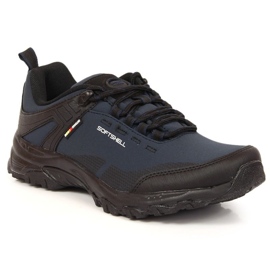 Zapatos trekking American Club W AM901A azul marino
