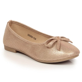 Bailarinas con lazo eVento Jr EVE359A rosa rosado
