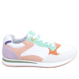 Deportivas mujer Pokki Morado blanco violeta verde