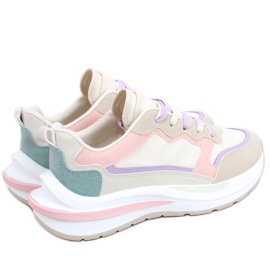 Zapatillas Ekani rosa beige blanco púrpura azul
